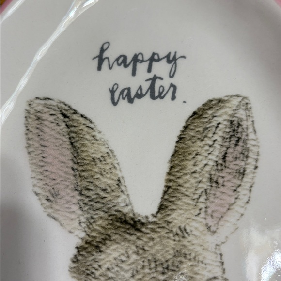 Rae Dunn Artisan Collection Ceramic  Plates set of 2 - Picture 3 of 8